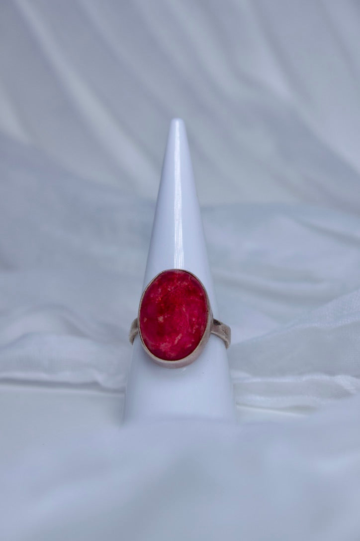 Ruby ring, size 8 | enhance vitality and enter an era of safety
