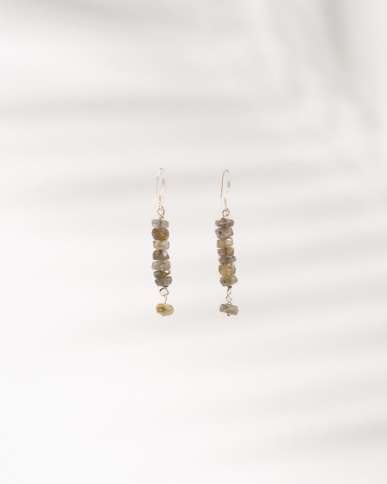 Labradorite dangle earrings | unleash imagination and enhance manifestation