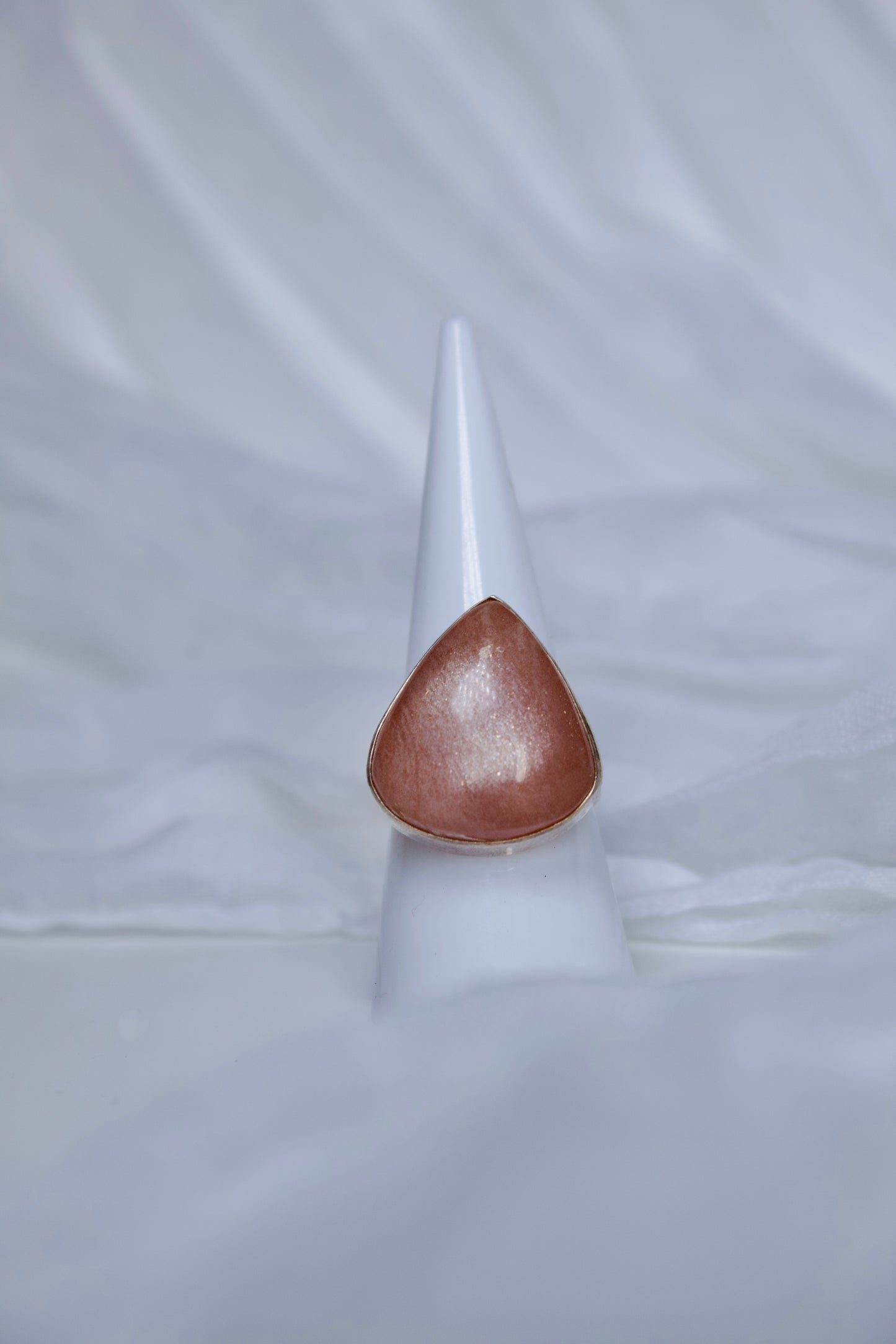 Sunstone ring, size 7.75 | enhance manifestations and lucid dreams