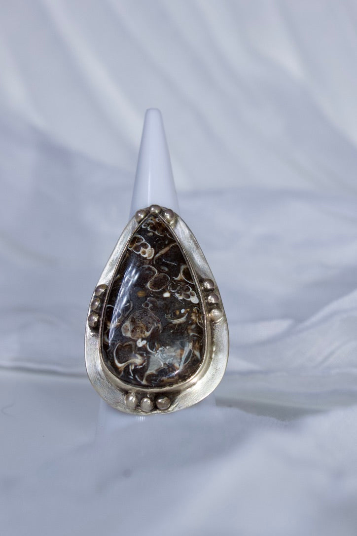 Turtella Jasper ring, size 8 | survive your hardest days with this stone of strength and protection