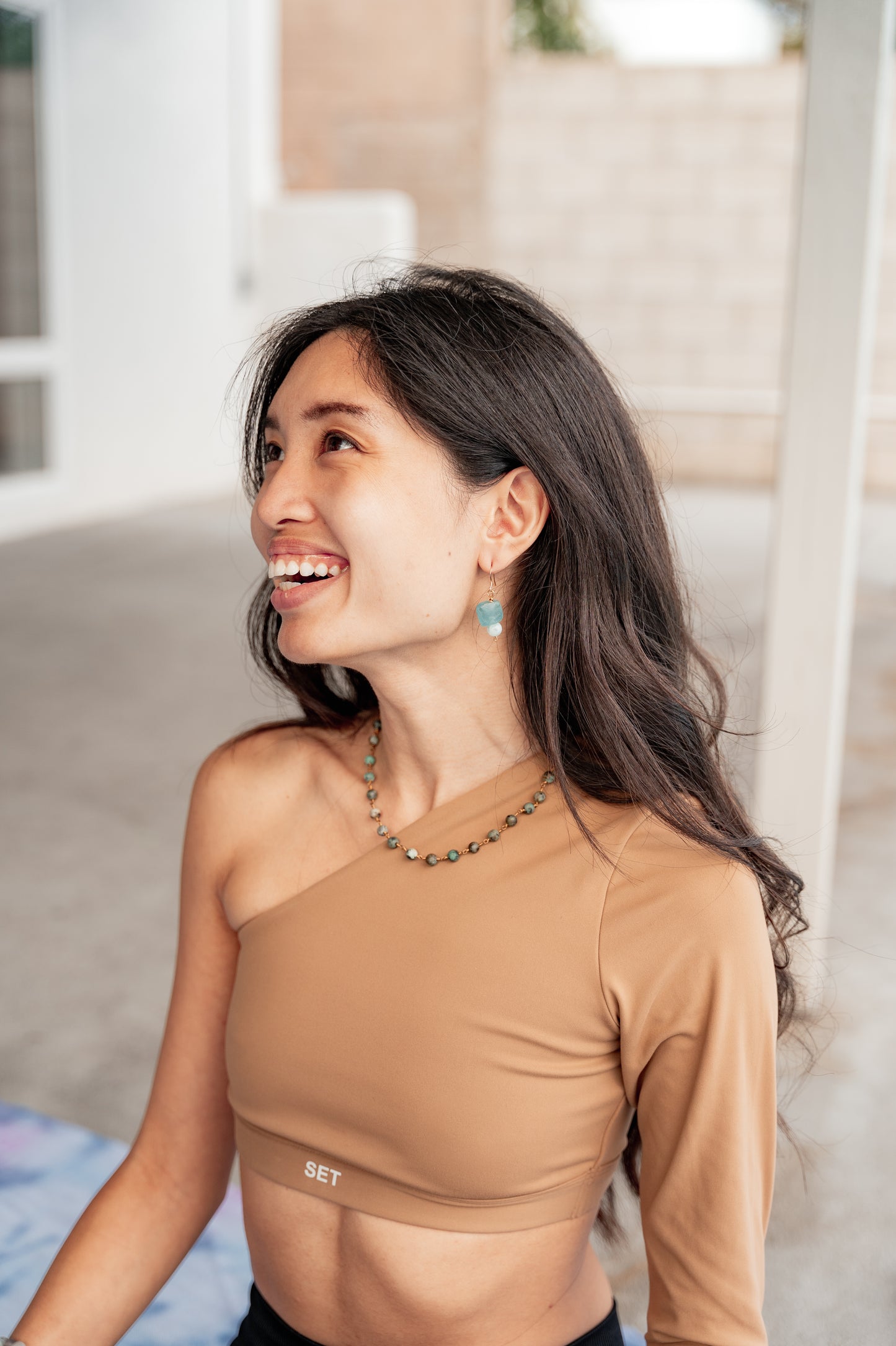 Confidence Choker Necklace with African Turquoise