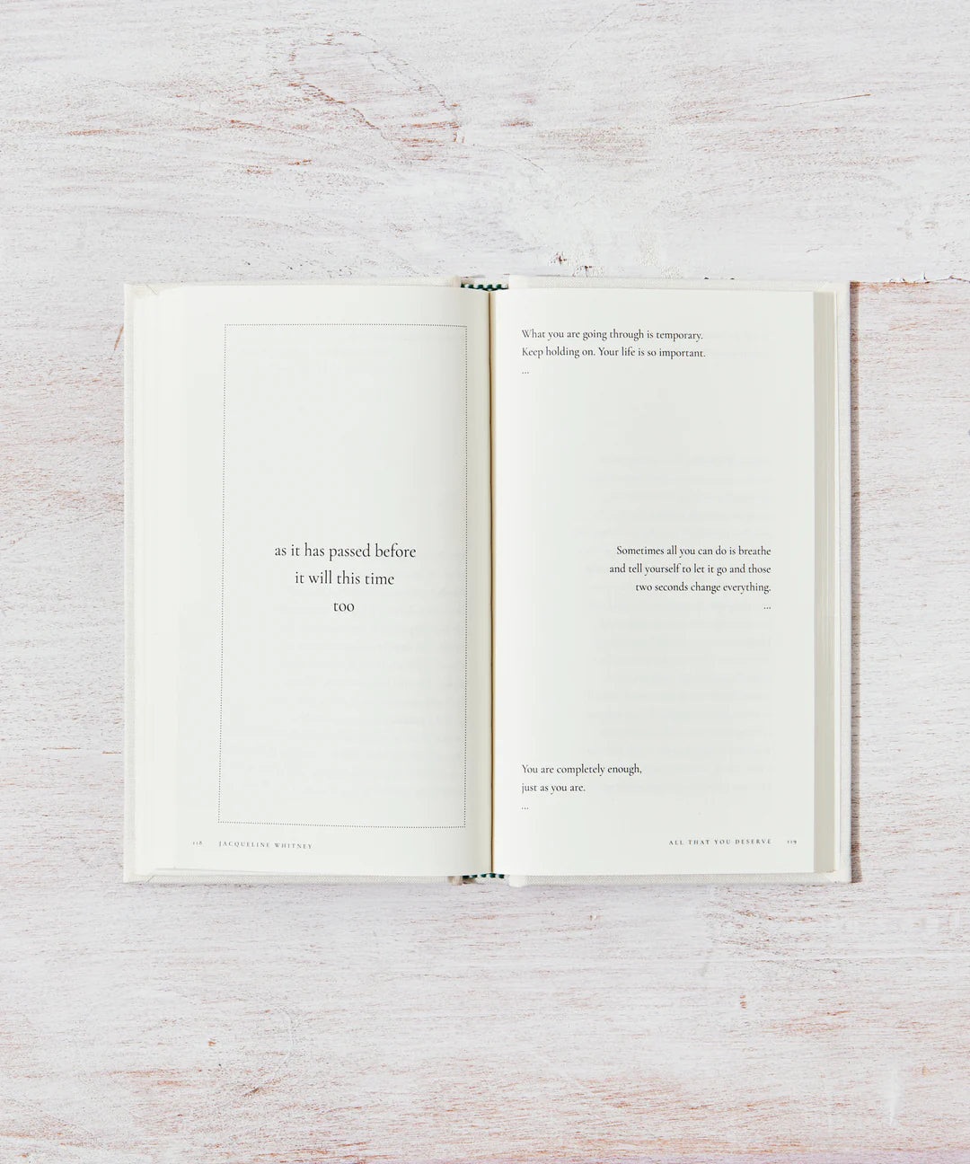All That You Deserve By Jacqueline Whitney
