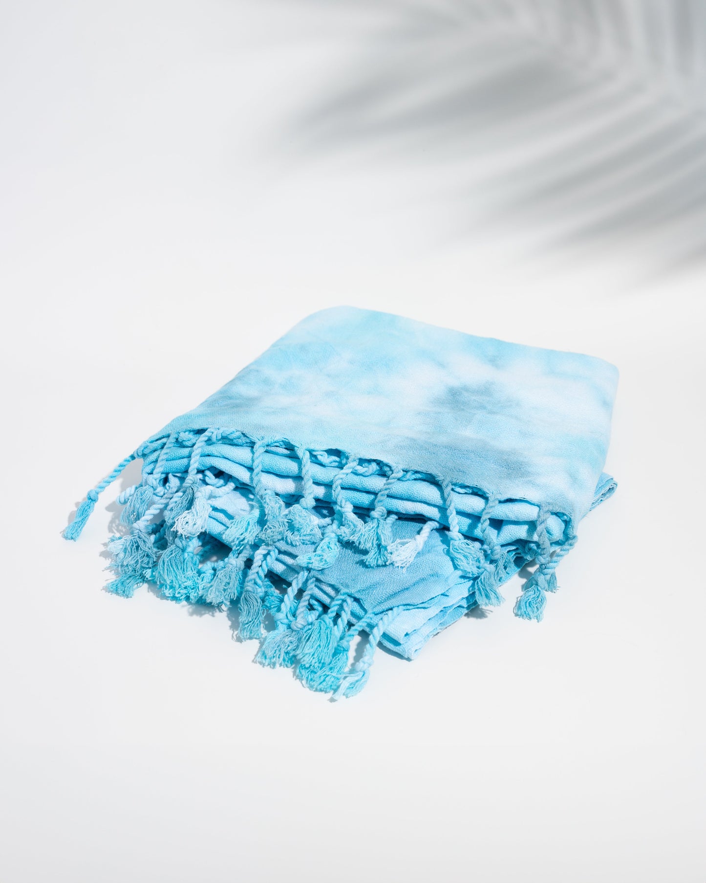The Yoga Blanket | Blue Apatite- Organic turkish cotton towel, beach blanket, hand dyed sandless blanket (formerly the Versitowel)