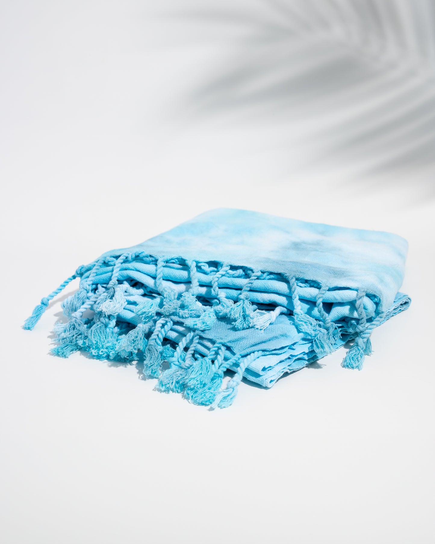 The Yoga Blanket | Blue Apatite- Organic turkish cotton towel, beach blanket, hand dyed sandless blanket (formerly the Versitowel)