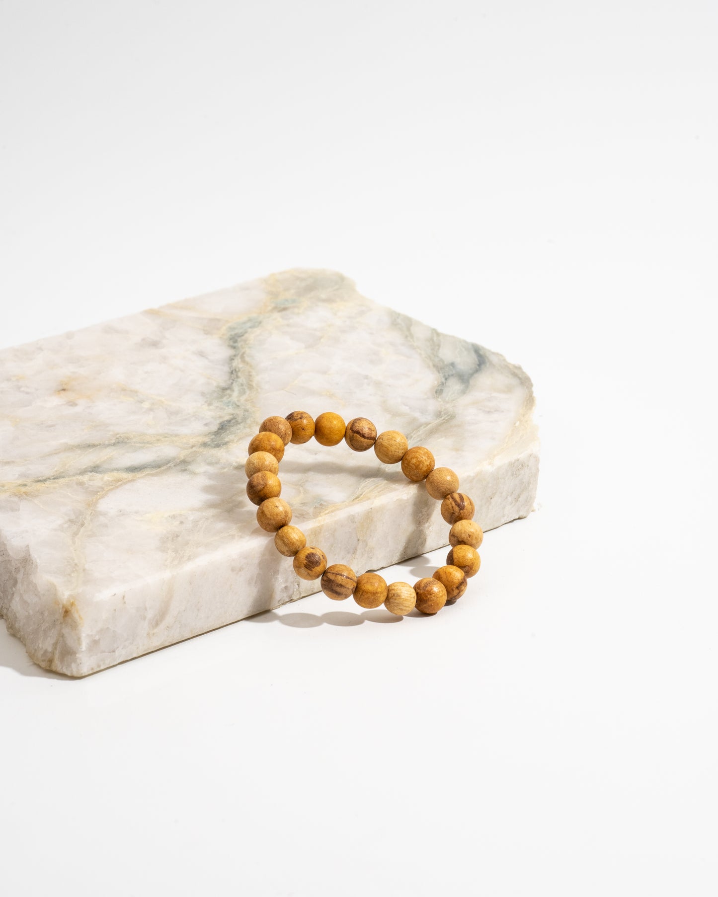 Certified Ethical Origin Palo Santo diffuser Mala bracelet