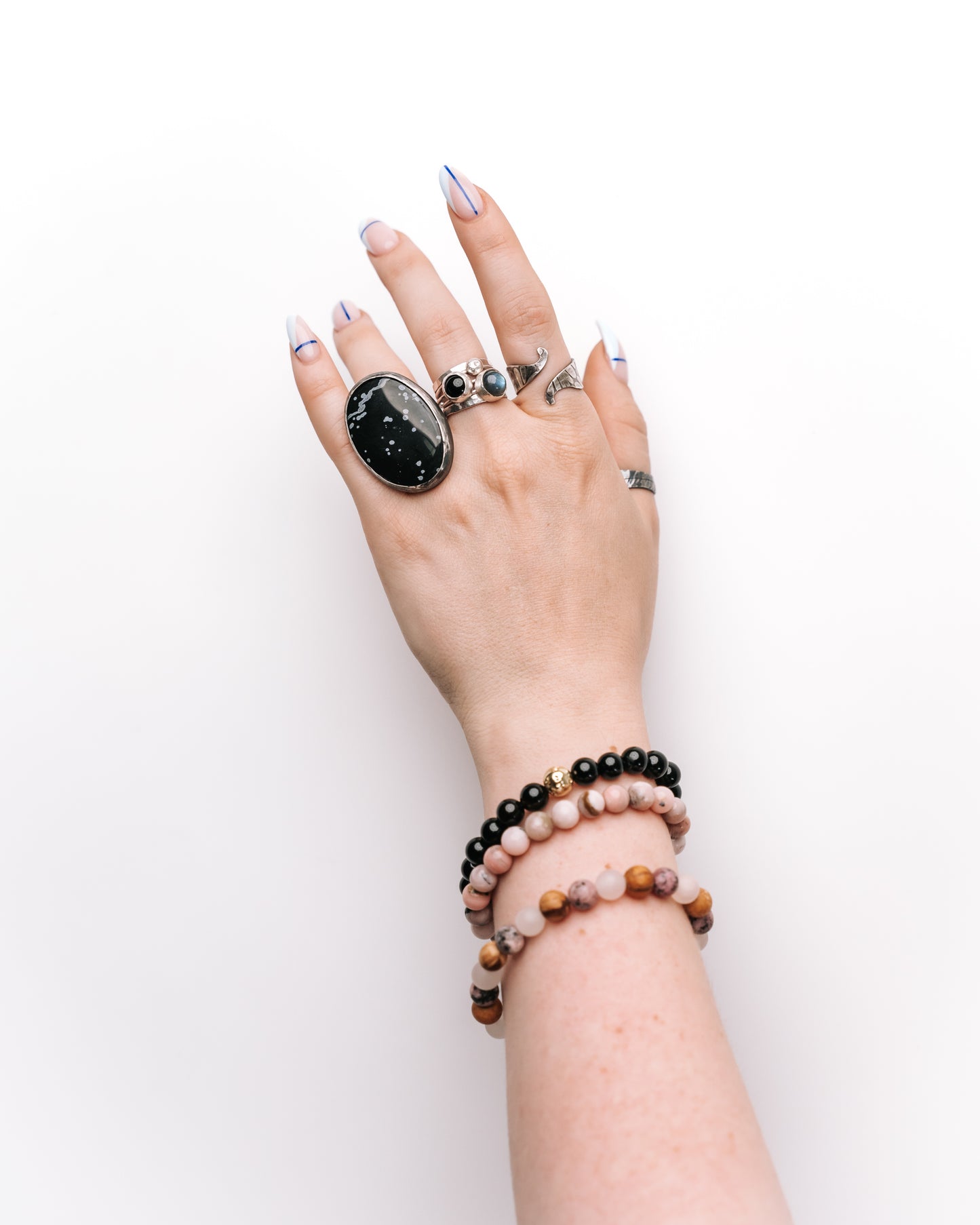 Mini Visionary Ring: Labradorite Ring for Manifestation and Higher Consciousness
