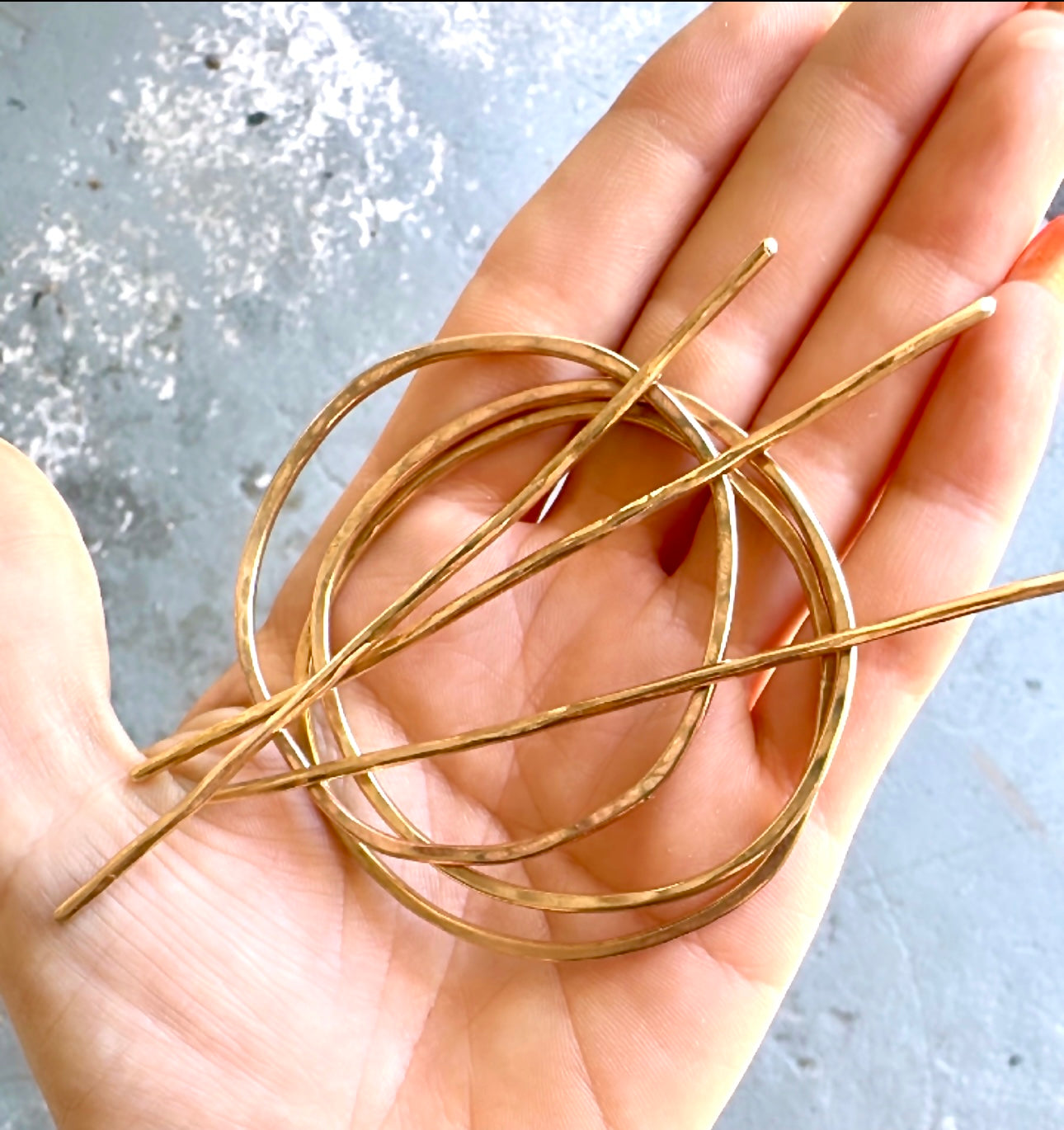 Golden Goddess hair pin