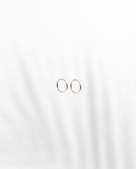 Sterling Silver Endless Hoops