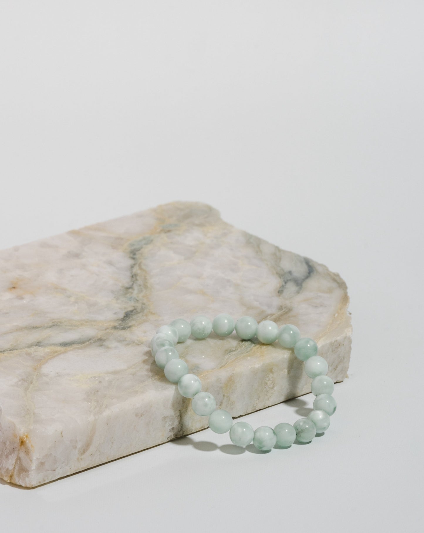Chalcedony Mala bracelet