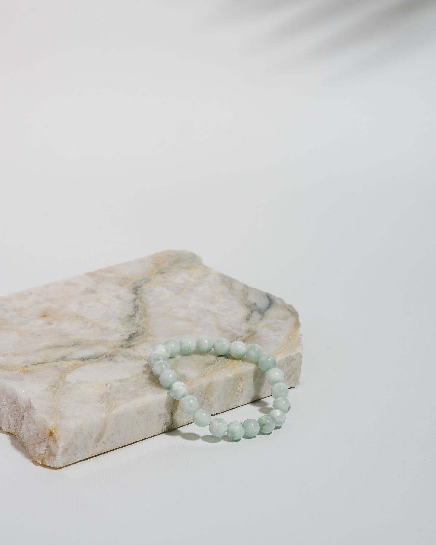 Chalcedony Mala bracelet