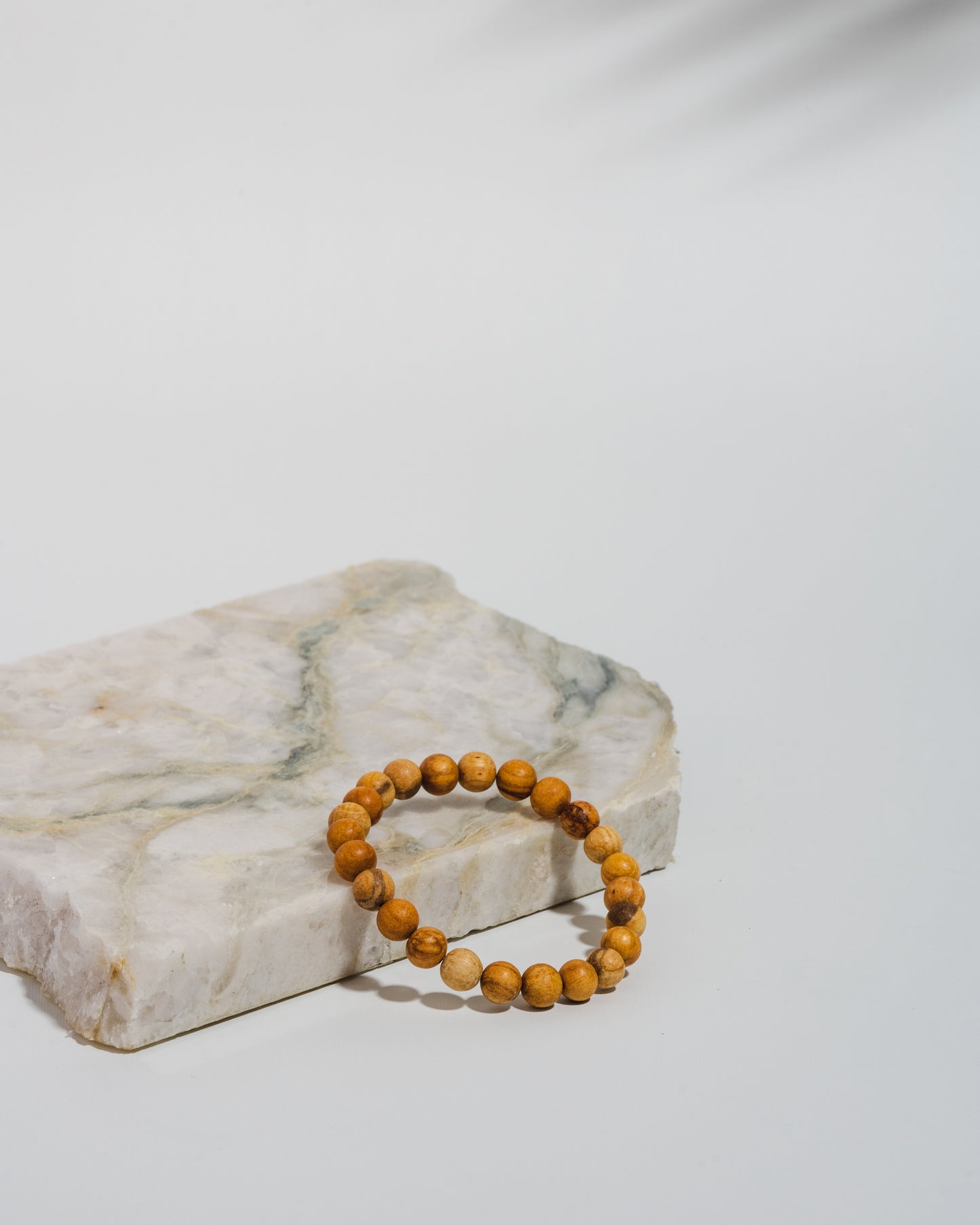 Certified Ethical Origin Palo Santo diffuser Mala bracelet