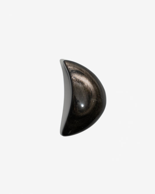 Silver Sheen Obsidian Moon