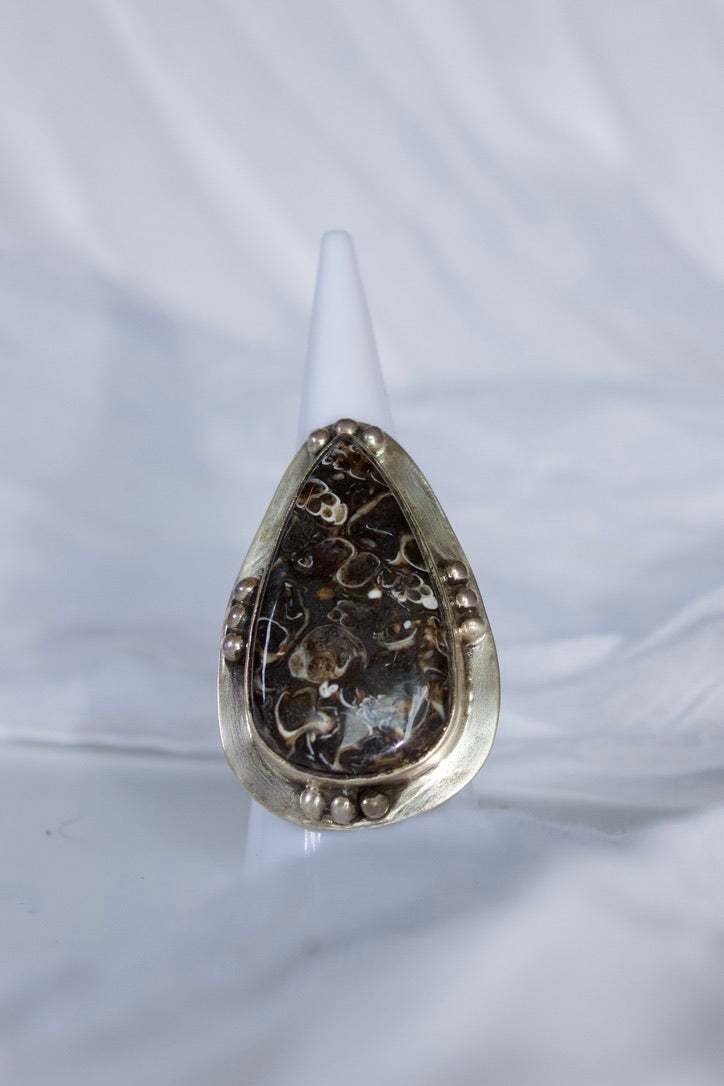 Turtella Jasper ring, size 8 | survive your hardest days with this stone of strength and protection