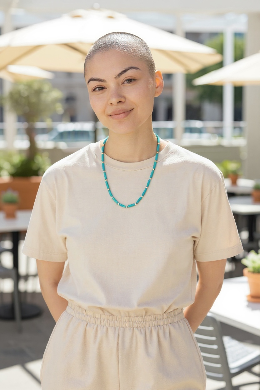 Turquoise beaded necklace | Channel your inner strength and enhance confidence