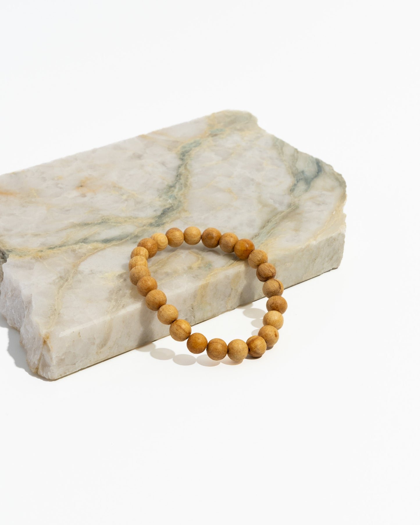 Rare Blue Tiger's Eye Mala bracelet and palo santo gift set | feel confident and protected