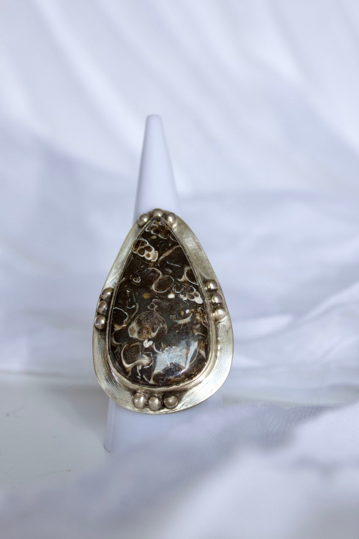 Turtella Jasper ring, size 8 | survive your hardest days with this stone of strength and protection