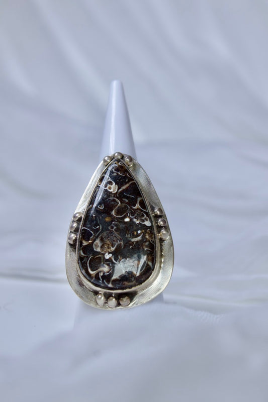 Turtella Jasper ring, size 8 | survive your hardest days with this stone of strength and protection