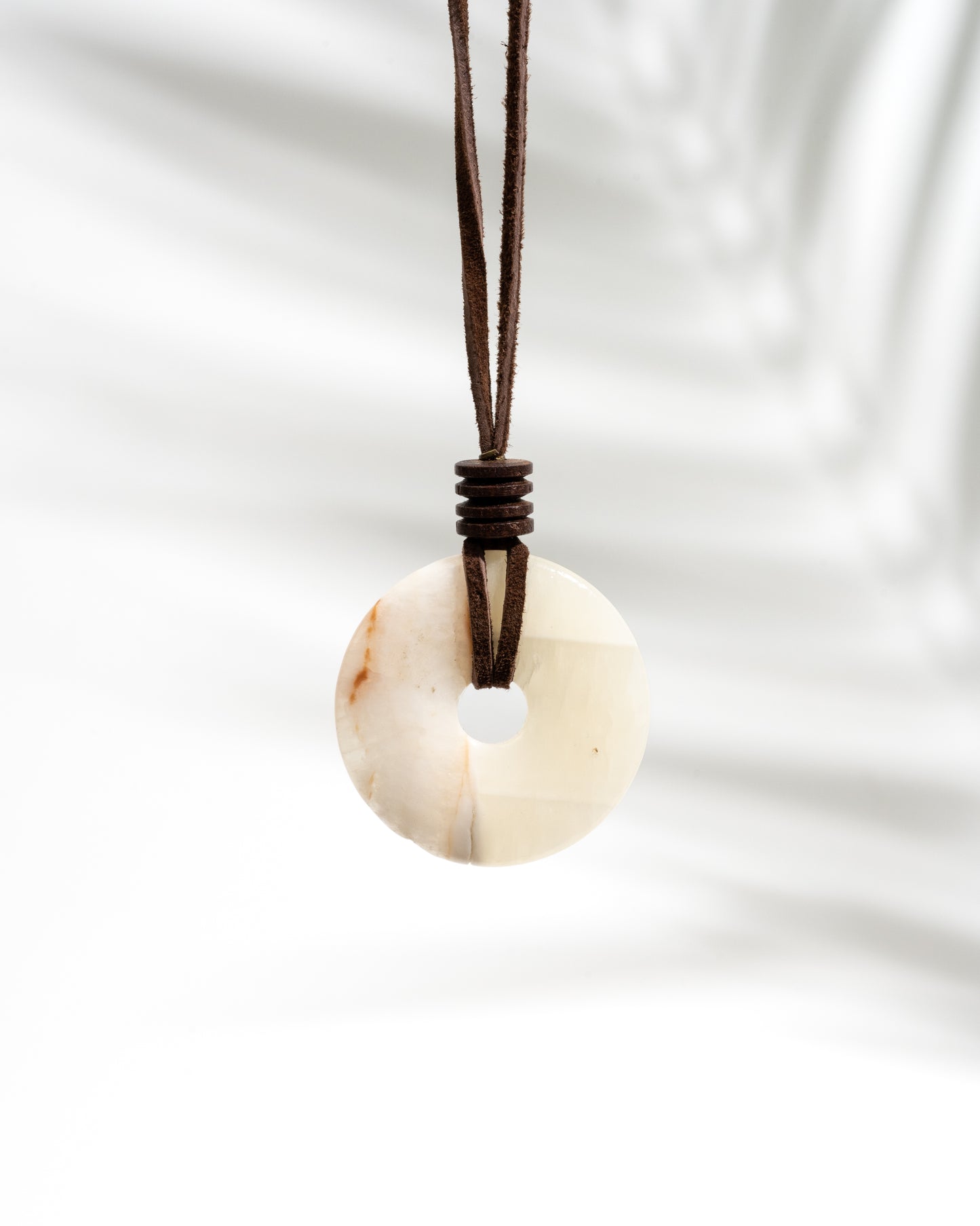 Agate Pi Stone Pendant Necklace (multiple styles available)