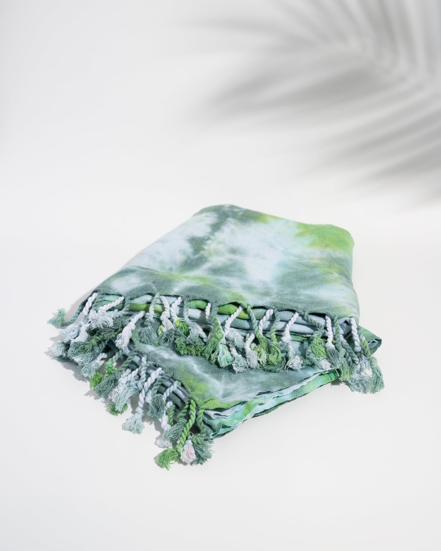 The Yoga Blanket | Emerald- Organic turkish cotton towel, beach blanket, hand dyed sandless blanket (formerly the Versitowel)