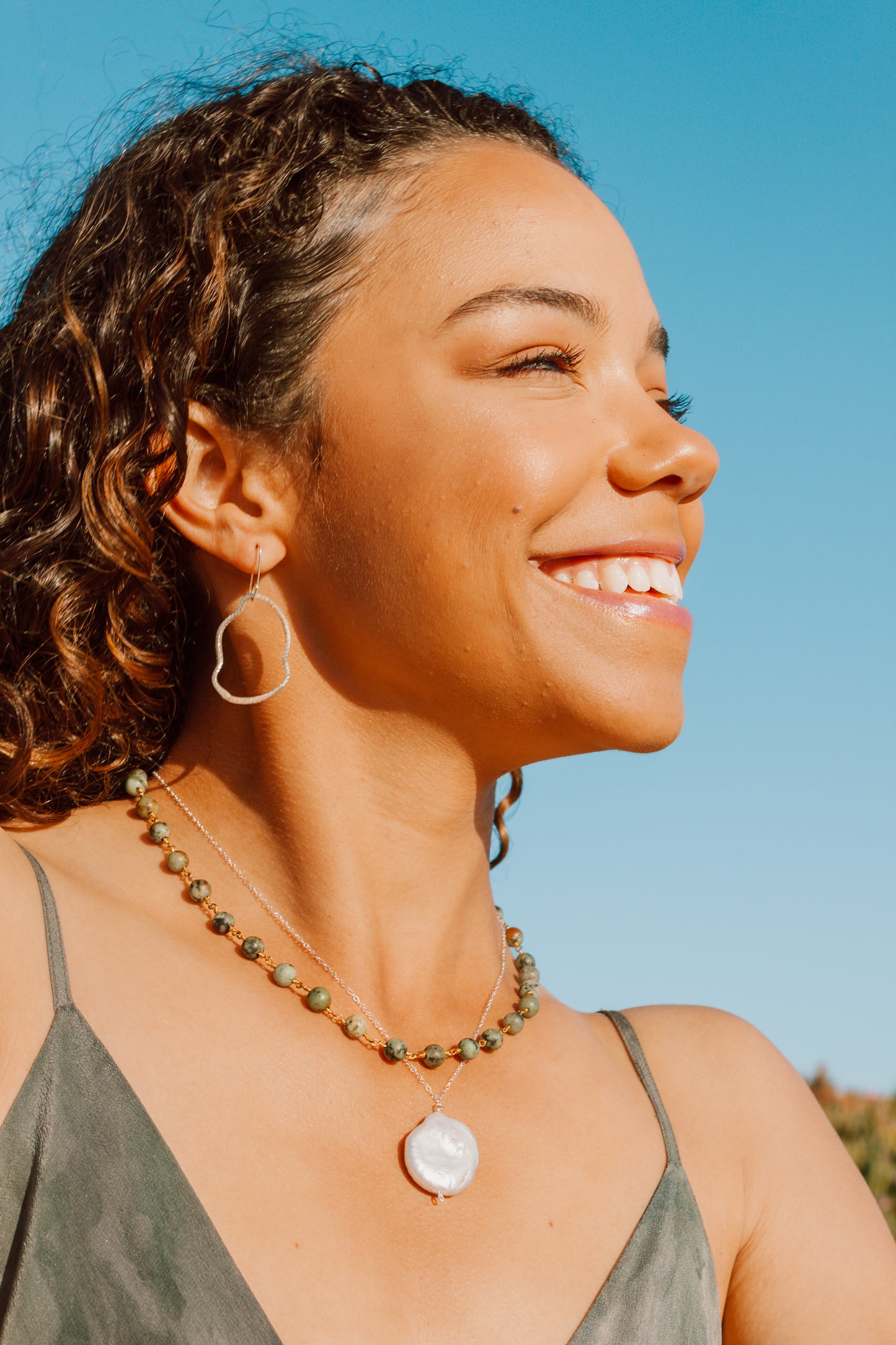 Sterling Silver Wiggle Earrings | Embrace Playful Elegance