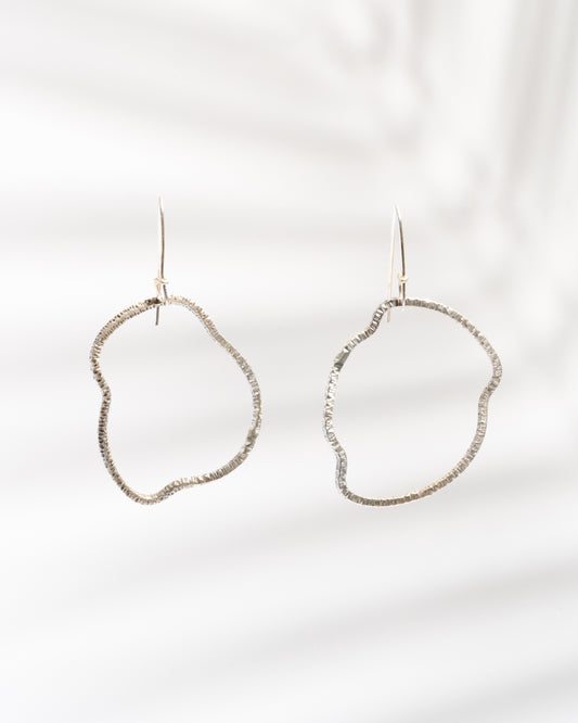 Sterling Silver Wiggle Earrings | Embrace Playful Elegance