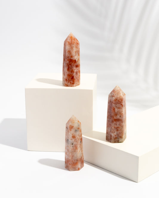 Sunstone Crystal Tower | Illuminate Your Path with Confidence and Creativity