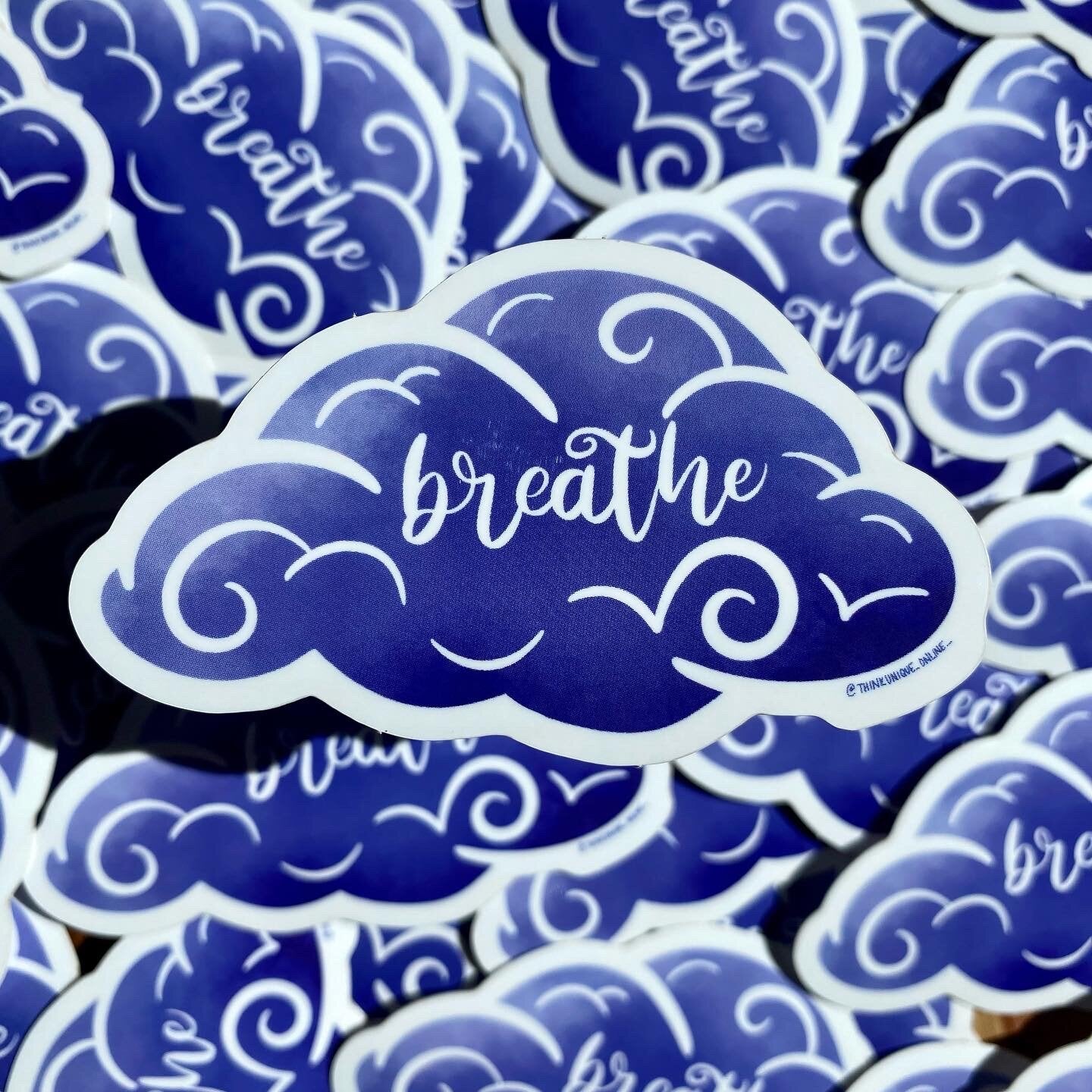 Breathe Relaxation Sticker