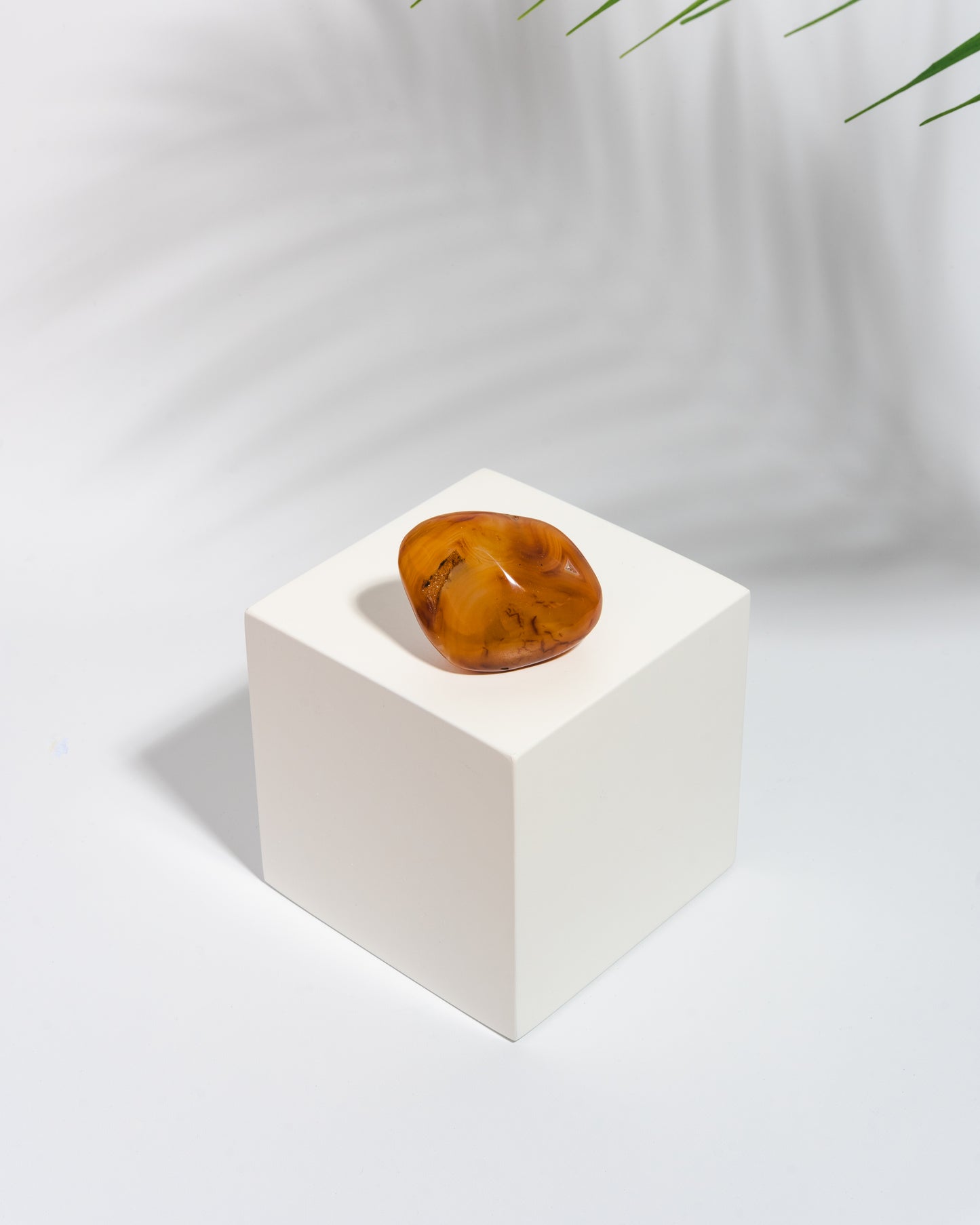 Carnelian Palm Stone