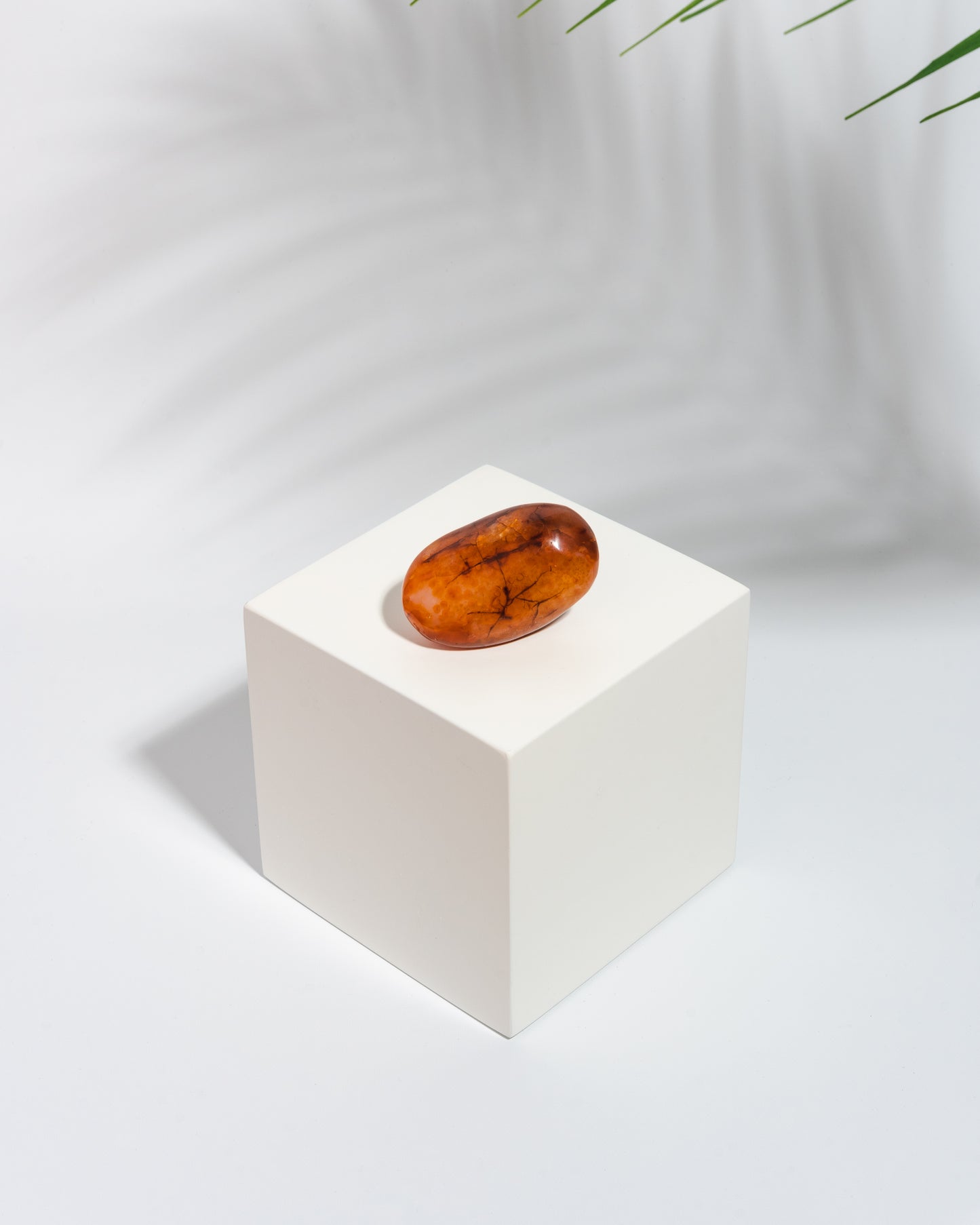 Carnelian Palm Stone