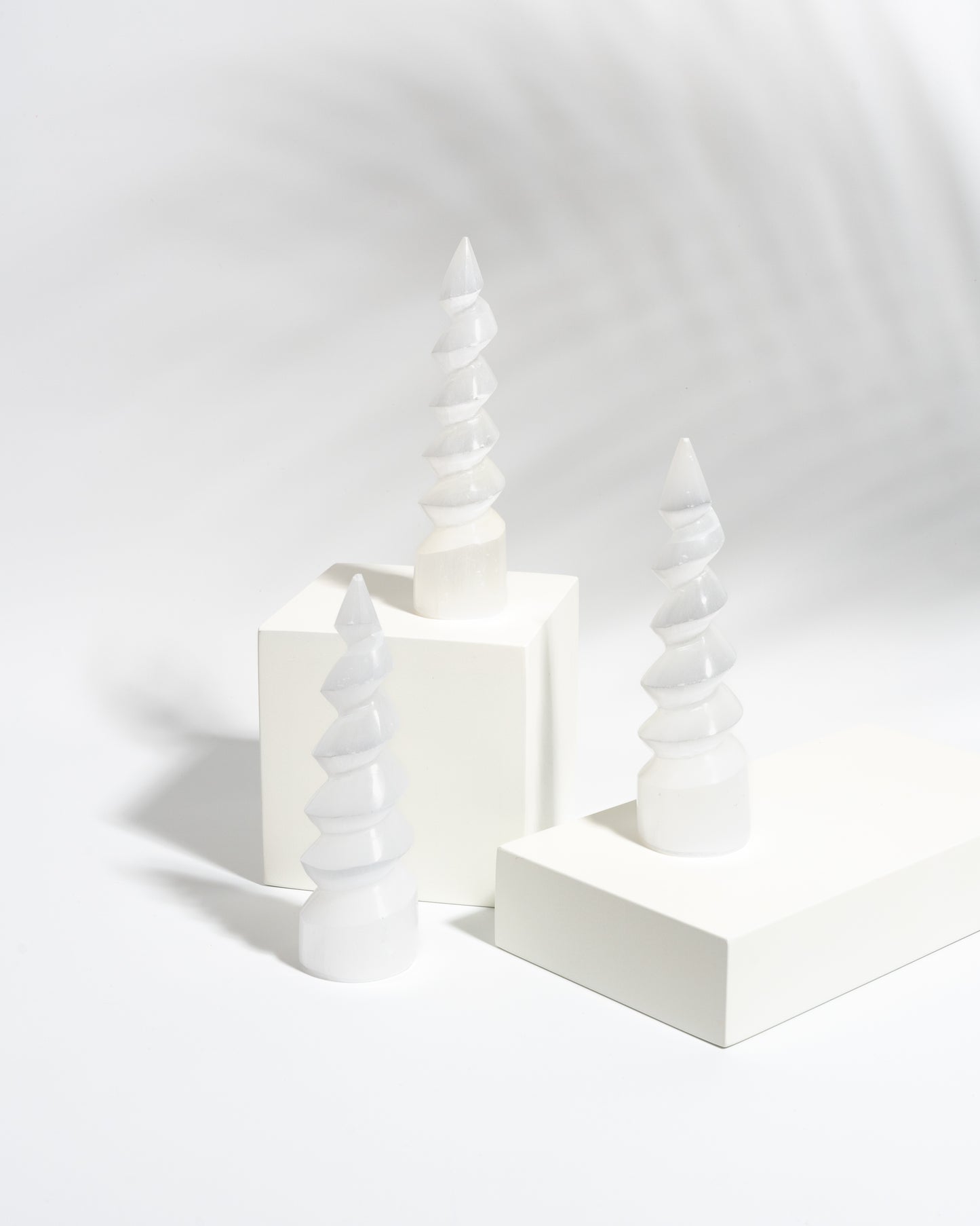 Selenite Meditation Tower- A Calming and Soothing Addition to Your Meditation Practice